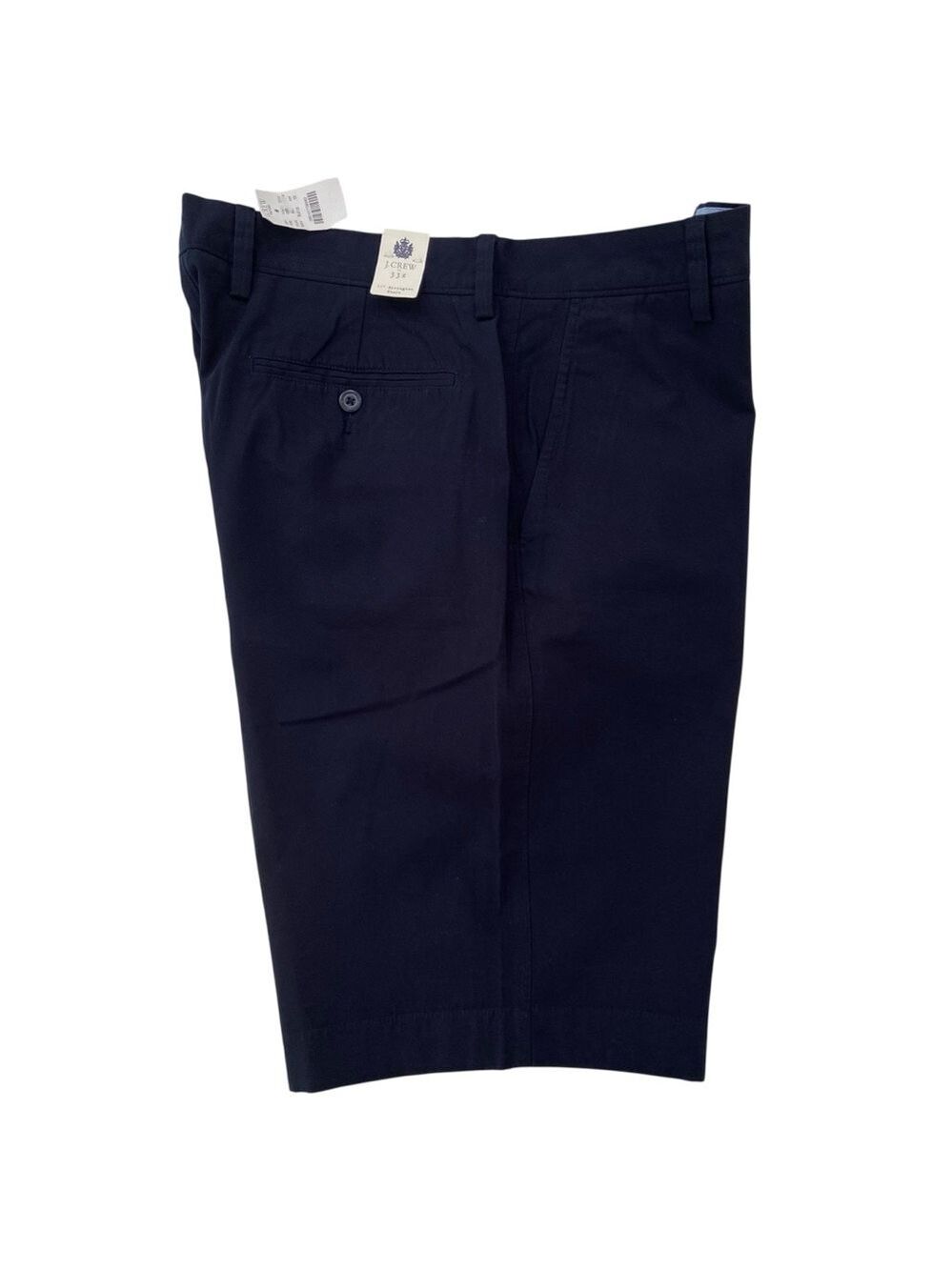 NWT Men J.Crew Factory Revington bermudas shorts 11’´ Navy Blue 100% cotton 33